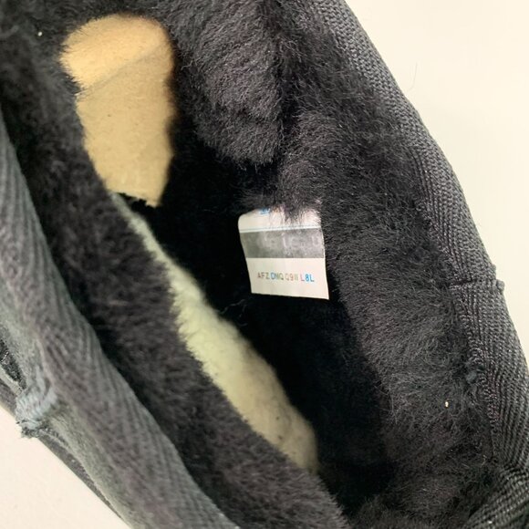 UGG Women's Shoe 8 Classic Ultra Mini Boot 1116109 Black Size 8 - Picture 10 of 12